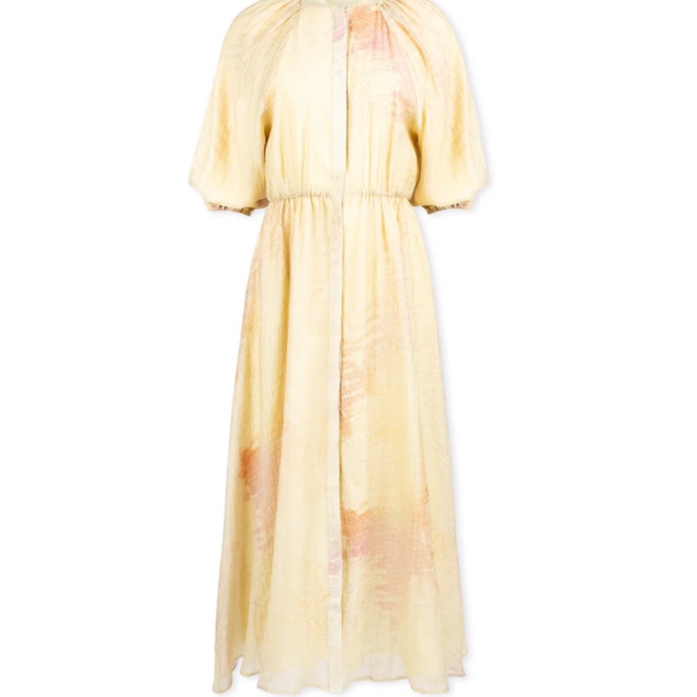 Junees stunning yellow dress